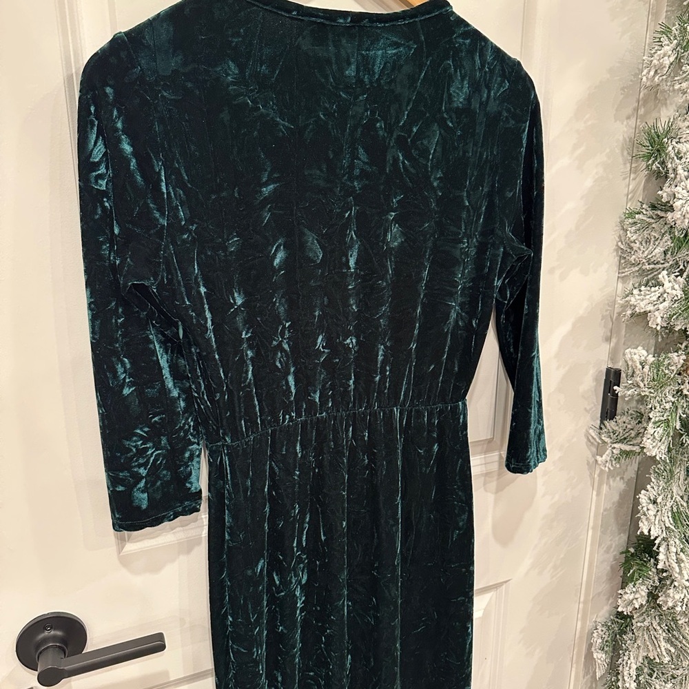 Lulu's Dark Green Maxi Dress - Forest Green - Picture 7 of 11